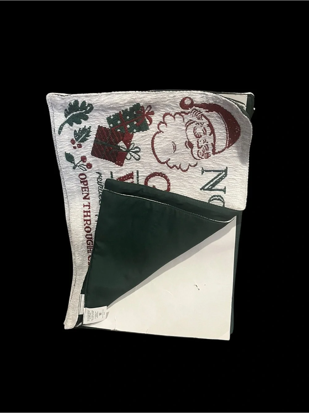 NEW Windham Weavers North Pole Santa’s Workshop Tapestry Placemats - Set of 4